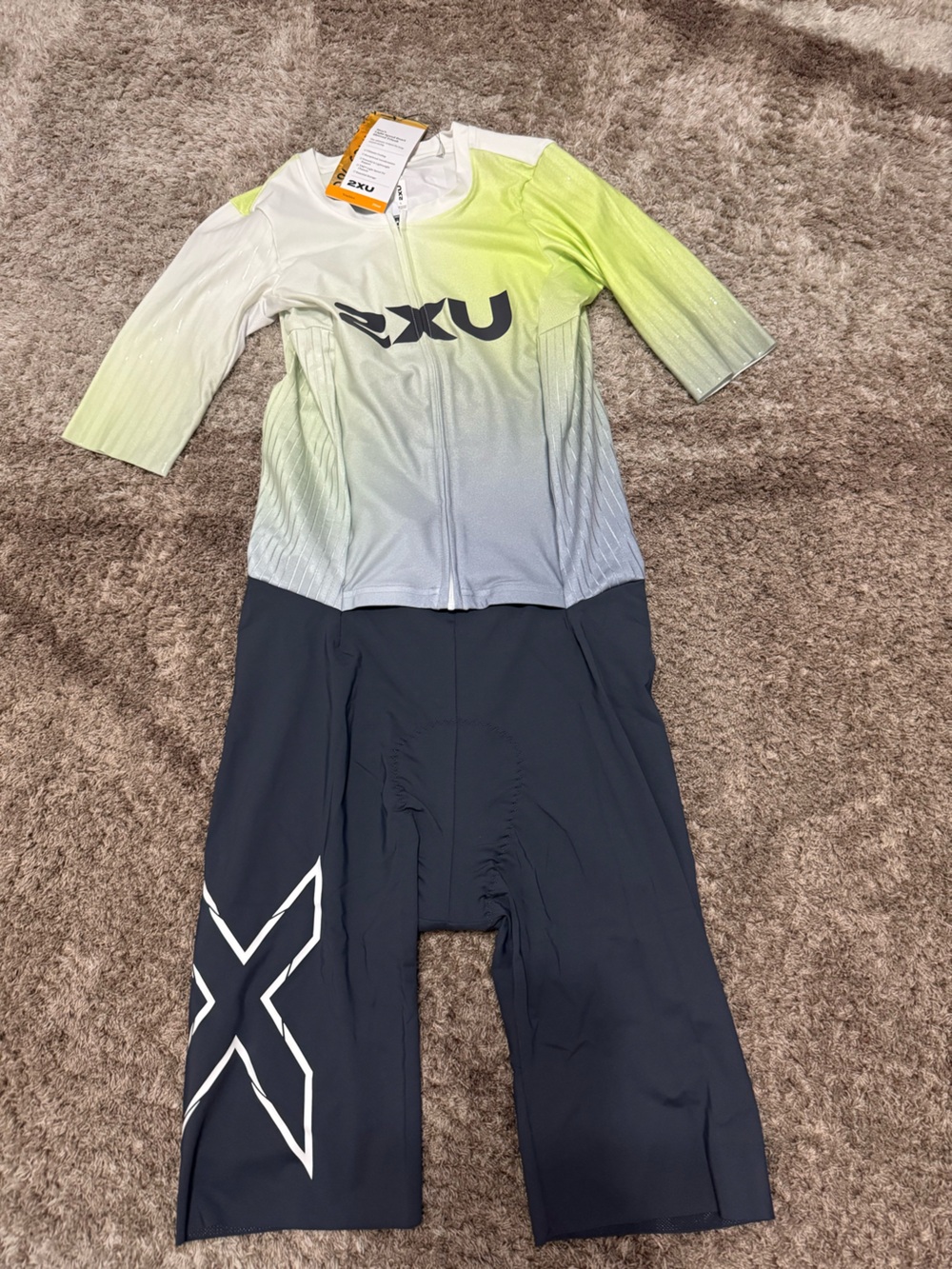 2XU Men's Light Speed React Sleeved Tri Suit